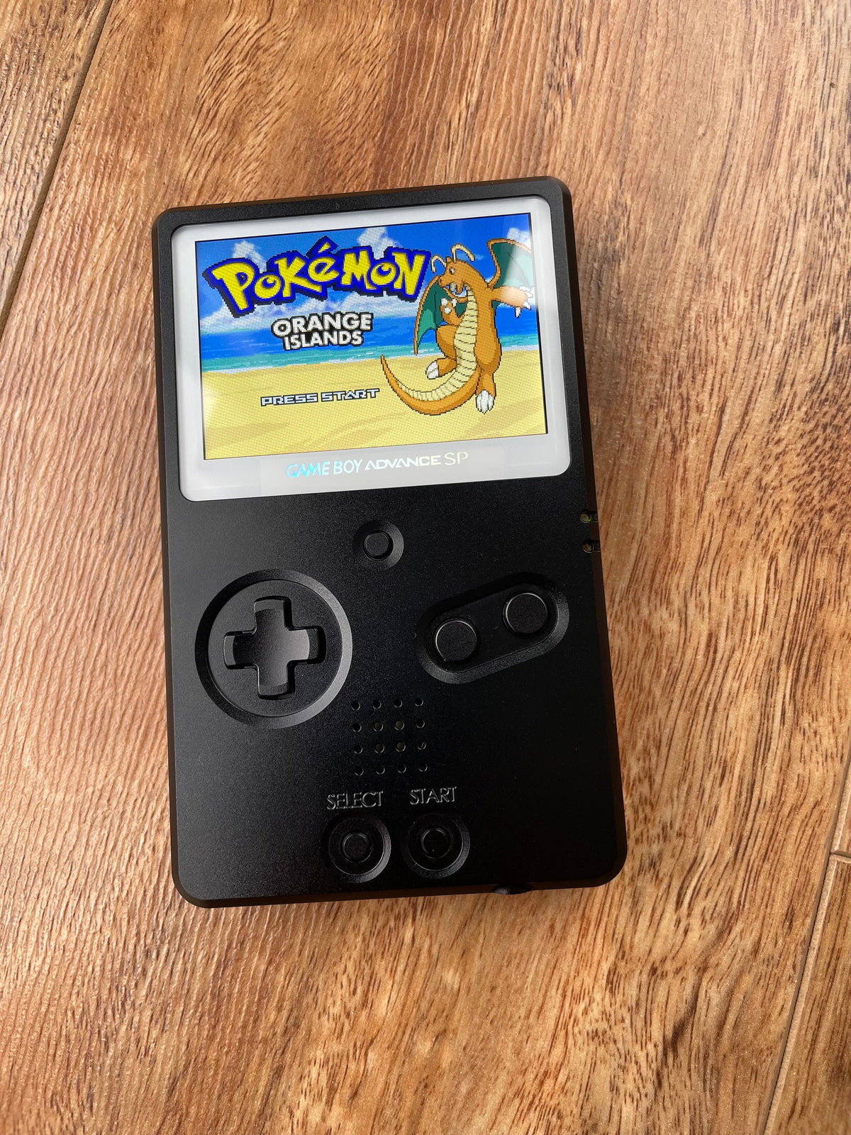 Nintendo Gameboy Advance SP GBA Ips V2 Backlit Lcd Console AGS 101 Boxy Unhinged Panda