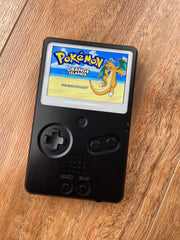 Nintendo Gameboy Advance SP GBA Ips V2 Backlit Lcd Console AGS 101 Boxy Unhinged Panda