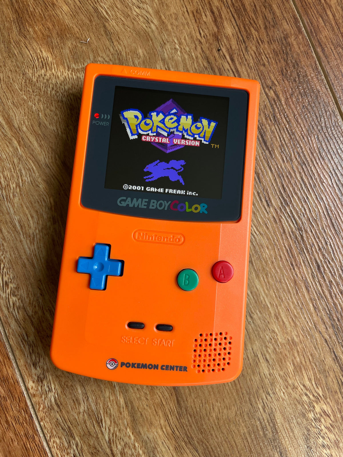 Nintendo Gameboy Color Colour Game Boy BACKLIT IPS Q5 Laminated GBC Pokémon Center