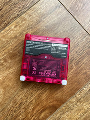 Nintendo Gameboy Advance SP GBA IPS v2 Backlit Lcd Screen Console Ags 101 Clear Pink