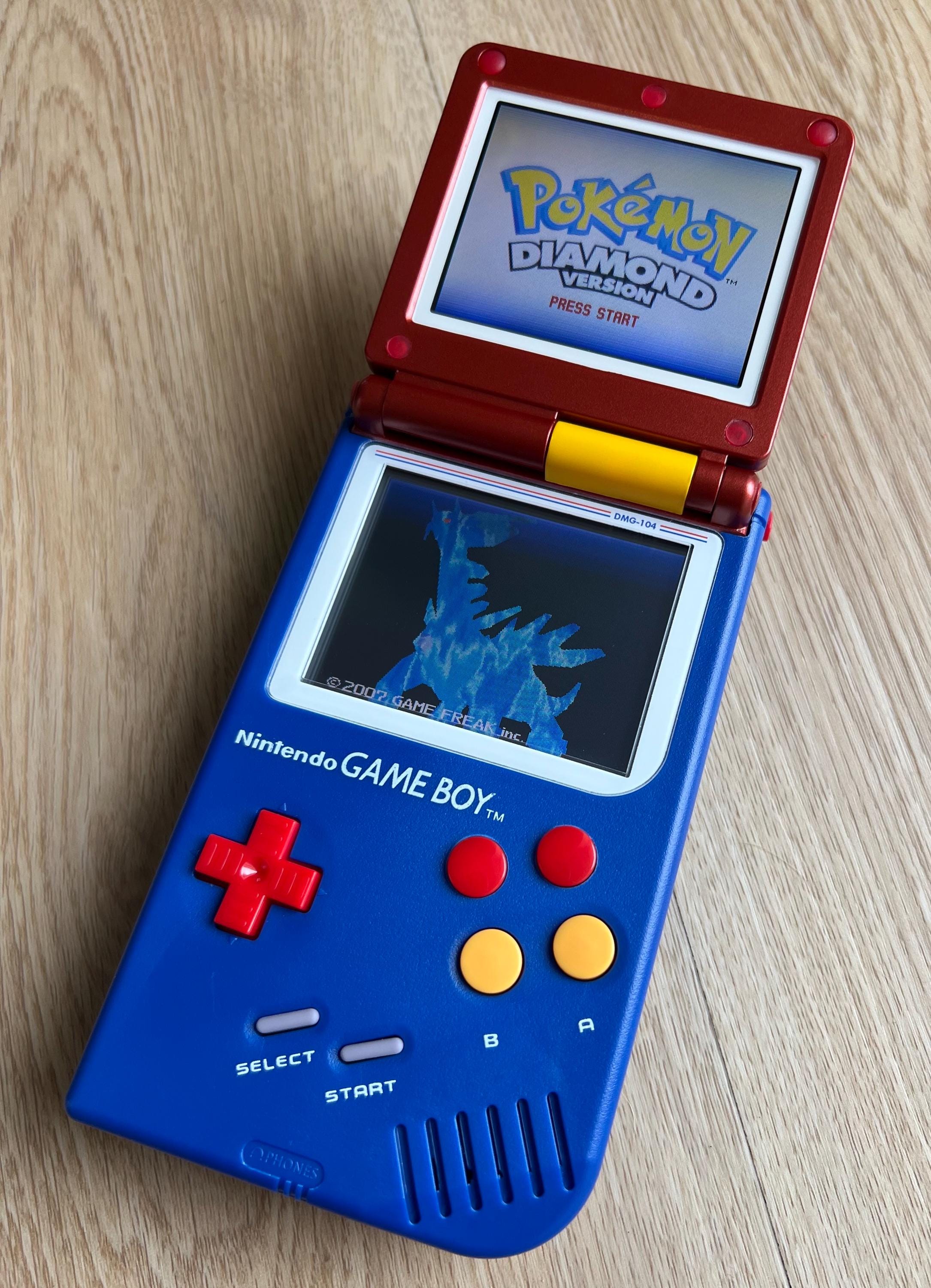 Nintendo Gameboy DMG 104 DS Lite Console Groudon