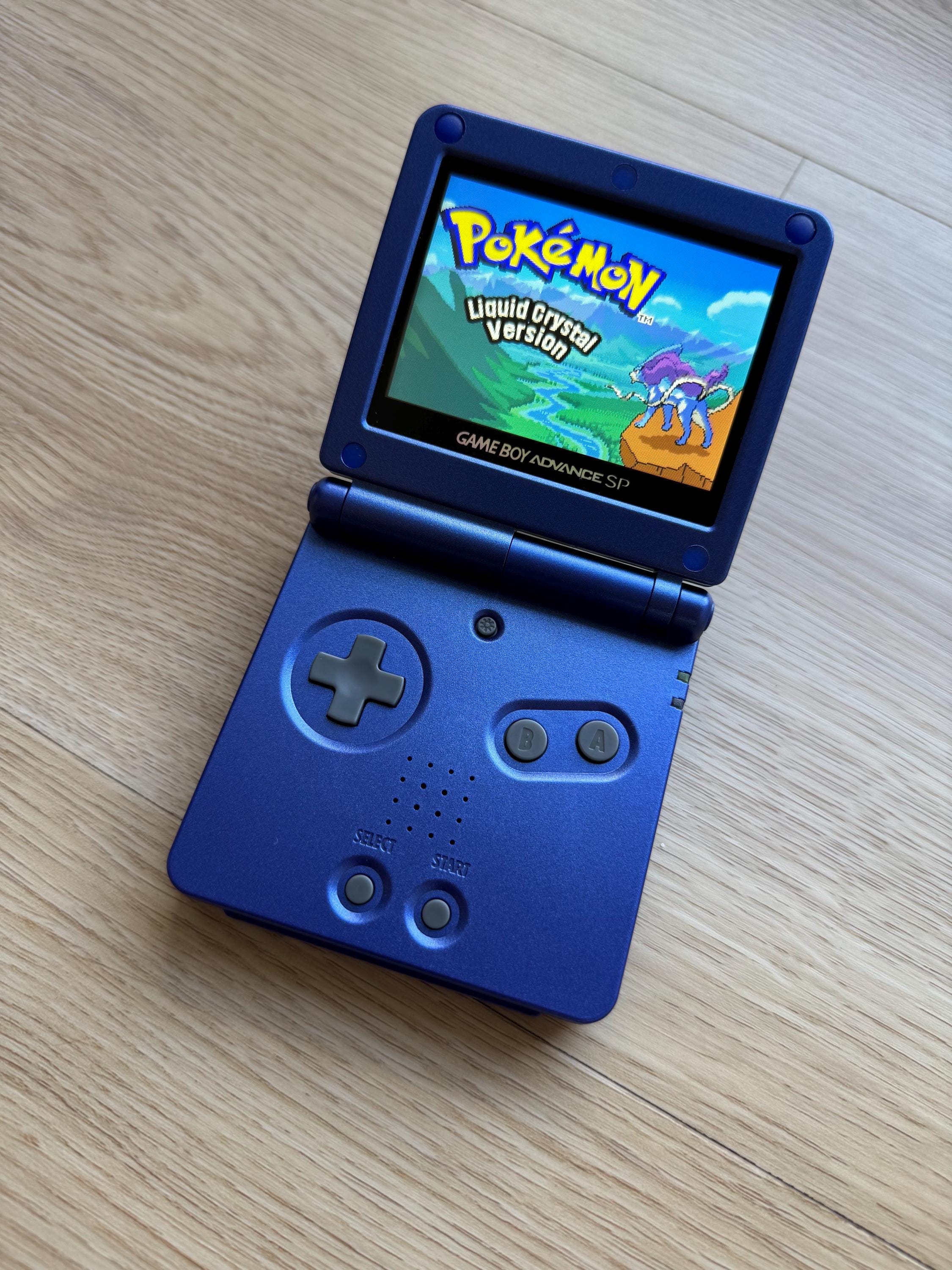 Nintendo Gameboy Advance SP GBA IPS Backlit lcd Console ags 101 Cobalt Blue