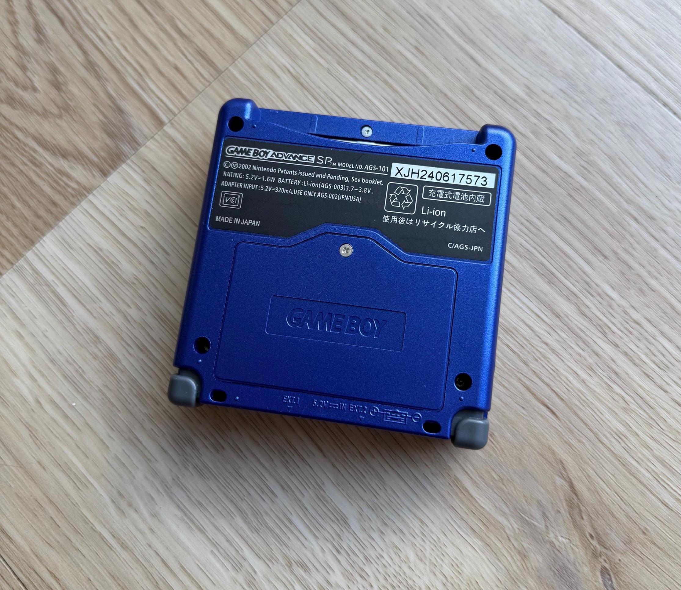 Nintendo Gameboy Advance SP GBA IPS Backlit lcd Console ags 101 Cobalt Blue