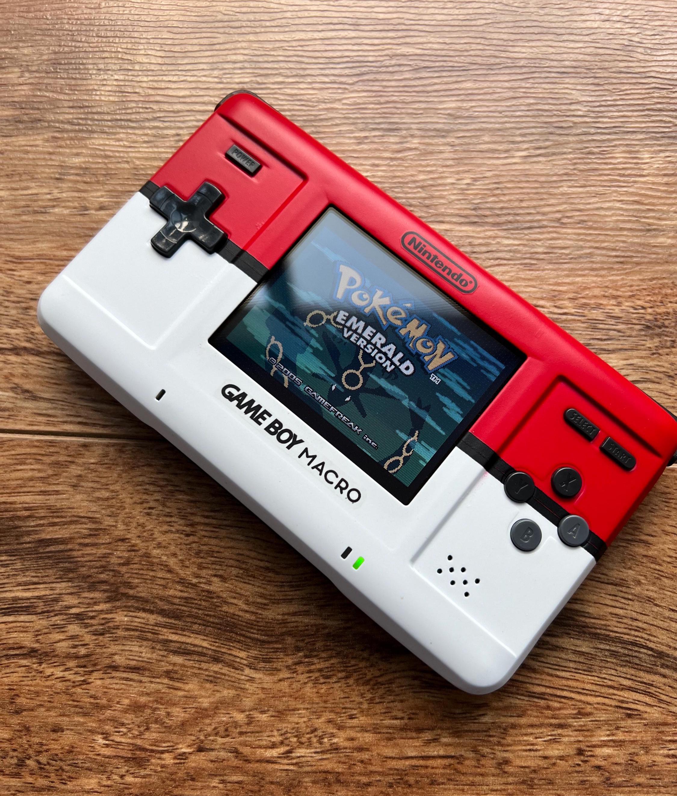 Nintendo Gameboy Macro DS Console Custom Pokémon