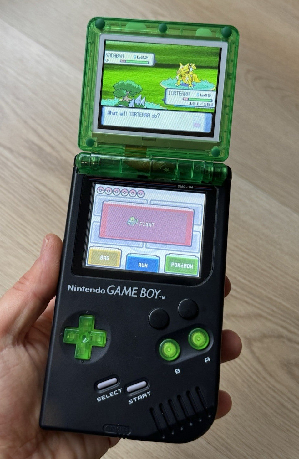 Nintendo Gameboy DMG 104 DS Lite Console Pokémon Rayquaza