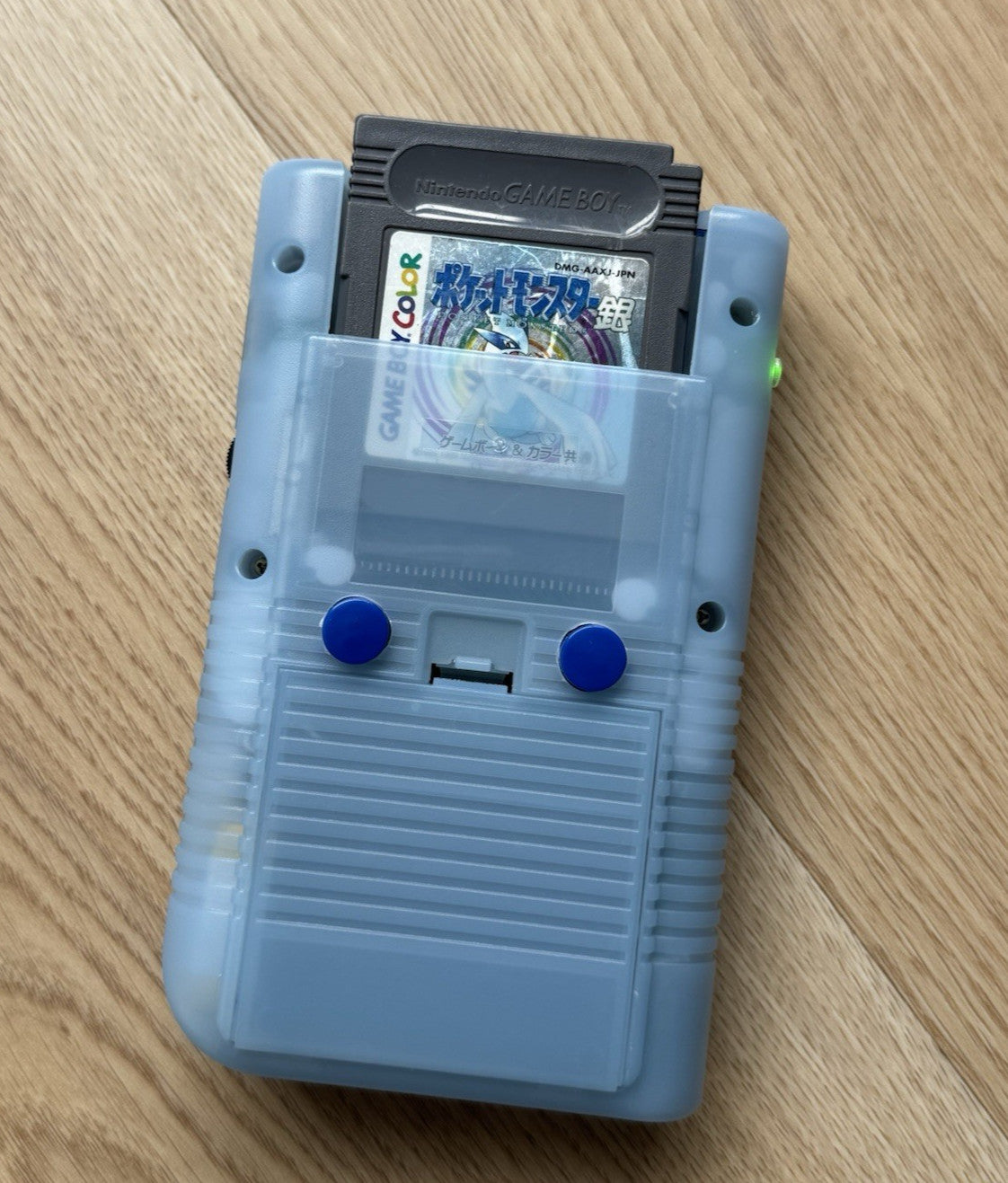 Nintendo Gameboy Advance SP-DMG IPS V5 Custom Console Pokemon Horsea