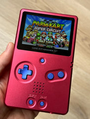 Nintendo Gameboy Advance SP GBA IPS V5 Backlit Console AGS101 BOXY PXL UNHINGED
