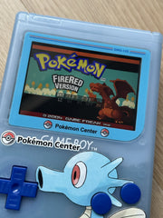 Nintendo Gameboy Advance SP-DMG IPS V5 Custom Console Pokemon Horsea
